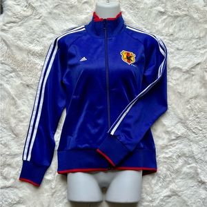 Adidas Woman's Vintage Team Japan Nippon Knit Jacket Size S | EUC